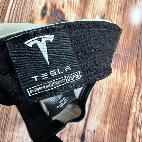 Tesla Aero Snapback Hat Light Gray - Picture 3 of 15